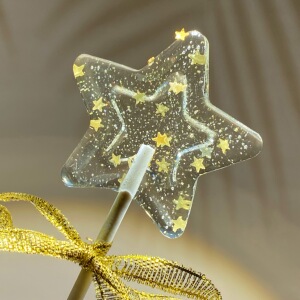 五角星创意网红手工棒棒糖定制零食礼物波板糖送女生儿童情人节礼