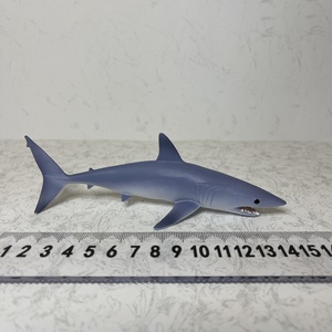 Safari正版散货仿真海洋动物模型玩具摆件鲨鱼大白鲨201929灰鲭鲨