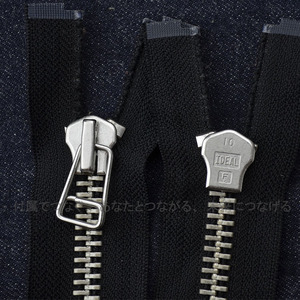 美国ideal 理想拉链金属10号复古回形针款单开