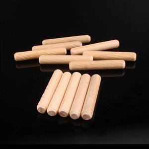 木塞榫头膨楔胀木钉连接件圆木棍木栓盒装小木棒木工子木销圆木榫