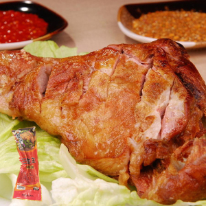 煜烁老三碳烤羊腿小腿前腿整只新鲜冷冻调理羊肉酒店半成品预制菜