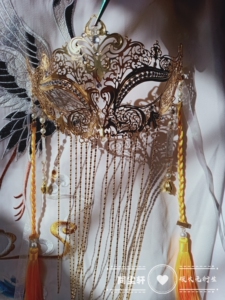 太子悦神谢怜面具cosplay花冠武神天官赐福发饰衍生发冠汉服头饰