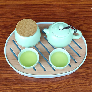 酒店功夫茶具套装家用客厅简约陶瓷茶壶茶杯茶盘简易现代中式小套