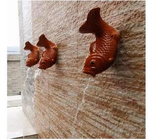 00玖点零旗舰店天猫屋顶出水鱼嘴房顶陶瓷金鱼水管排水口装饰滴水