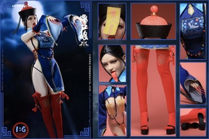 ymtoys 1/6 僵尸娘 ymt067 服装头雕吊卡 不含包胶素体