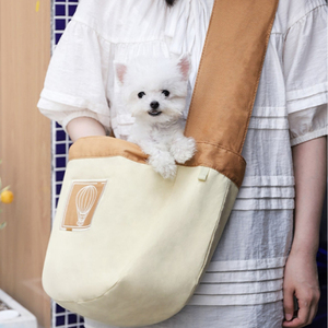 夏天猫包外出便携斜挎单肩包狗狗手提包帆布透气包包小型猫狗用品