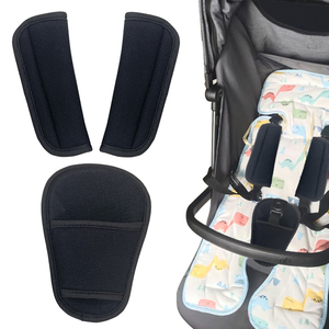 跨境婴儿车护肩垫儿童汽车座椅带肩垫套婴儿推车安全带肩套通用