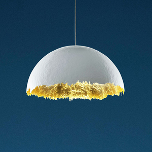 意大利设计师创意艺术吊灯卧室餐厅样板房展厅装饰圆球鸡蛋壳吊灯