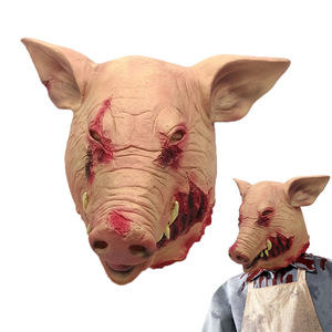 电锯惊魂猪头套