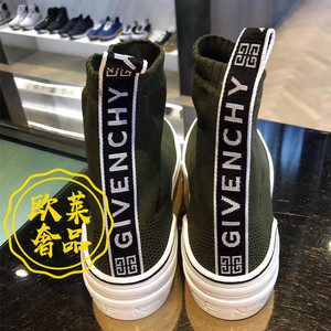 【欧莱奢品】国内专柜正品直播 givenchy纪梵希 袜靴 袜子鞋 高帮