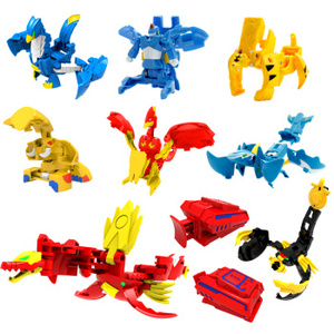 正版三宝魔币精灵玩具火龙兽金翎天鹰魔蝎机械海鲨虎王儿童玩具