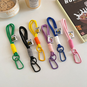 汽车钥匙扣手机挂件圈链编织绳创意男女情侣精致书包锁匙扣潮礼品