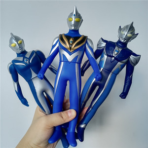 大号奥特曼软胶人偶 希卡利 高斯 阿古茹可动模型act超人公仔玩具