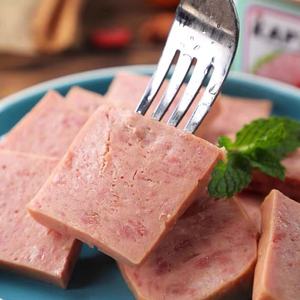 俄罗斯风味火腿猪肉罐头即熟食三明治下酒菜午餐肉火锅食材198g
