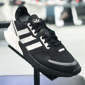 阿迪达斯三叶草男鞋zx 1k boost缓震透气运动跑步鞋2021春 fx6515
