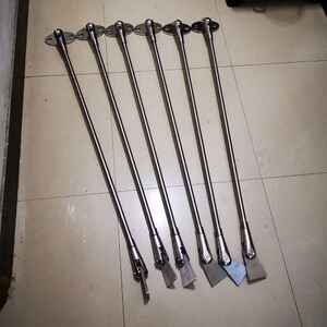 304不锈钢直径2公分实心圆雨棚拉杆 铝合金玻璃阳光房斜拉杆