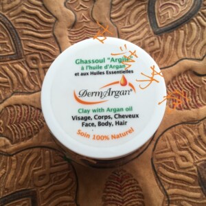 摩洛哥derm火山泥125g  清洁脸部深层呵护 去黑头缩毛孔原装