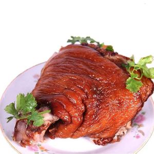 河南特产 裕味鲜 2斤猪肘子猪蹄胖肉熟食肘子麻辣猪肉真空包装