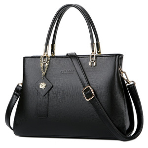 真皮女包女士手提包30-40-50岁中年女包妈妈包荔枝纹大容量单肩包