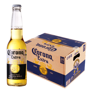 国产/墨西哥进口科罗娜啤酒corona淡爽型黄啤酒24瓶整箱临期清仓