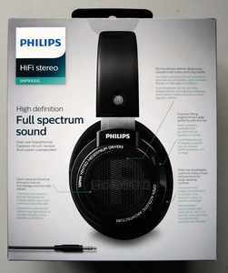 Philips/飞利浦 X1/00 SHP9500S 耳罩式 HIFI 监听 人声耳机 包邮