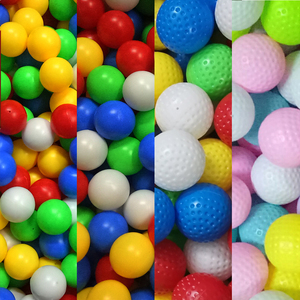 包邮HDPE硬壳空心塑料小球彩色塑料球玩具球配件球吹瓶吹塑球圆球