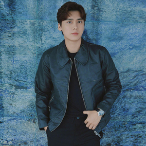 李易峰明星同款衣服仿皮pu皮衣大翻领休闲皮衣夹克外套修身型男装