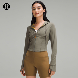 Waist-Seamed Nulu™女腰部缝线拉链连帽衫丨lululemon丨LW3HOES