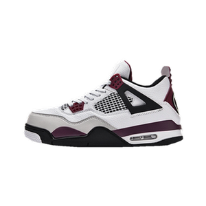 aj4 psg酒红大巴黎联名乔4莆田男鞋冬季正品aj官网旗舰店篮球鞋子