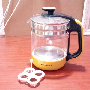 金正养生壶配件通用壶身盖子家用高硼硅全自动加厚玻璃黑茶煮茶器