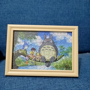 日漫卡通龙猫150片成人解压试管纸质拼图日本动漫动画朋友礼物