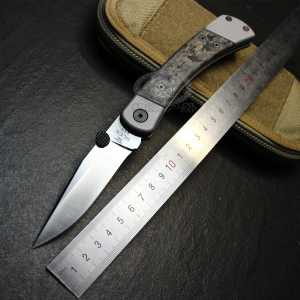 三刃木专卖水源店淘宝正品进口美国buck巴克110尼龙柄折叠刀不锈钢