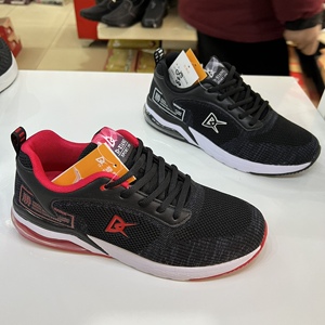 登翔运动鞋男鞋2022夏季新款飞织面运动鞋透气超轻软底男全气垫鞋
