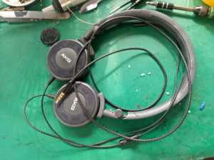 维修爱科技AKG/K420/K430/y30头戴式3.5耳机更换线材耳罩单边响