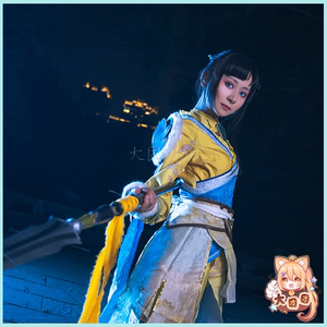 【大团团cos】少年歌行 司空千落cosplay道具长枪 萧瑟