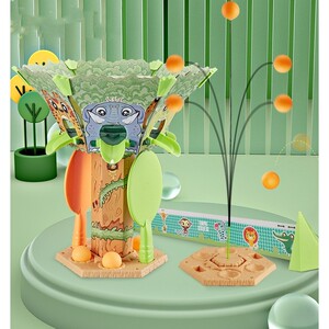 儿童乒乓球树感统训练器家用室内自练4合1可对打训练高弹玩具趣味