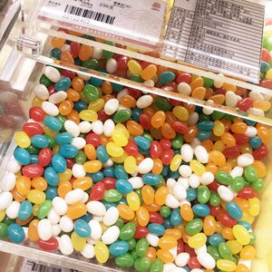 国内上海代购广良兴五彩啫喱豆100克