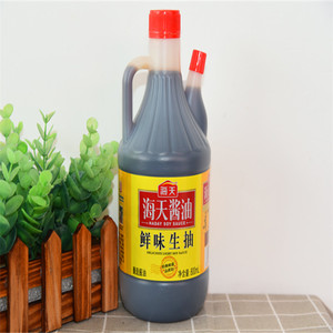 海天鲜味生抽800ml*2壶点蘸佐餐凉拌烹调炒菜清蒸酱油调味品