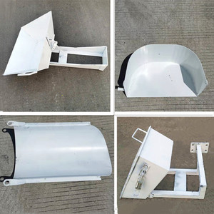 通用防漏斗搅拌车配件加长斗华凌混凝土水泥罐车卸料斗防漏接料斗