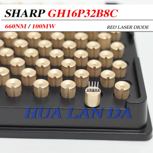 供应 全新夏普SHARP 660nm100mW GH16P32B8C 红光塑封管 水平仪