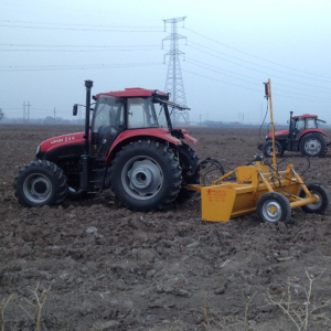 常青机械激光卫星平地机 农用土地整平 荒地开拓机械 拖拉机悬挂