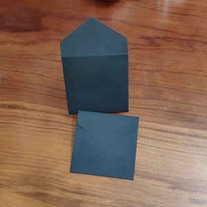 定制特种纸黑色长卡插口脸形纸袋可回收环保纸包装螺丝配件小袋子
