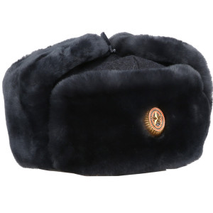 俄罗斯俄军原品vkbo新款军官防寒帽棉帽乌尚卡帽雷锋帽防寒保暖