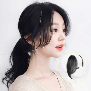 外八字刘海假发