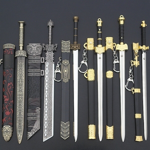 中国古代名剑霸绣春如意越王湛卢泰阿剑魔剑轩辕剑汉剑兵器未开刃