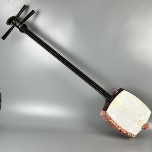 日本三味线琴印度小叶紫檀香紫檀琴杆文玩家居装饰办公厅茶室摆件