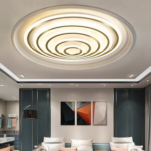 圆顶灯简约现代大气家用圆顶圆形卧室灯大灯led客厅吸顶灯具