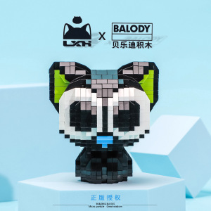 乐高拼装积木罗小黑女孩系列微型小颗粒diy圣诞节礼物摆件成年人