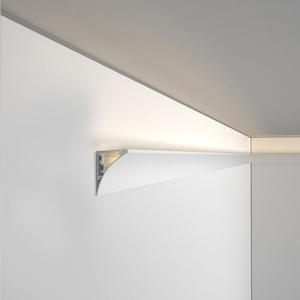 免开槽洗墙灯客厅过道明装石膏线条灯反光灯槽线性灯led顶角线灯