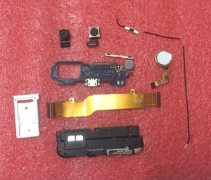 适用朵唯L9MINI尾插小板指纹排线音量键开机键卡托后盖喇叭